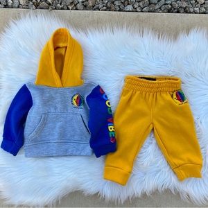 Baby Boy Brooklyn Cloth Jogger Set 3-6 Months
